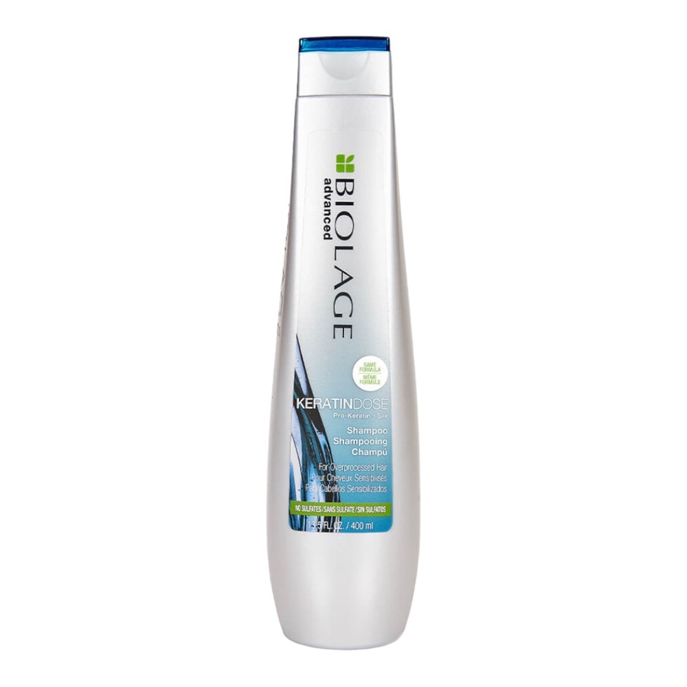 BIOLAGE KERATIN DOSE SHAMPOO FOR OVER-PROCESSED HAIR 400ML - NEW (DISCONTINUED)